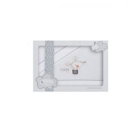 Interbaby - Бебешки спален комплект 3 части Happy Mouse(60x120см)