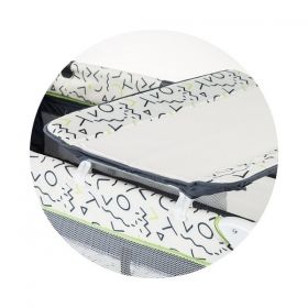 Chipolino Бебешка сгъваема кошара БЕЛИСИМА сива перла 2018