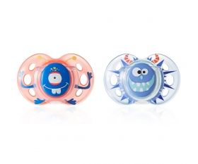 TOMMEE TIPPEE -  Ортодонтични залъгалки 12+ Fun Style Boy, 2 бр.