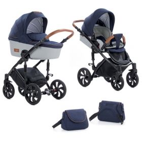 Tutis Zippy Бебешка количка 2в1  Viva Life 071, Smoke Grey