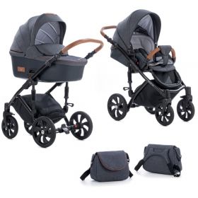 Tutis Zippy Бебешка количка 2в1  Viva Life 071, Black Irirs