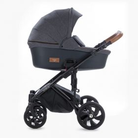 Tutis Zippy Бебешка количка 2в1  Viva Life 071, Black Irirs