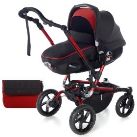Jane - Детска количка  Crosswalk Matrix  Light 2 Red  2в1 S53