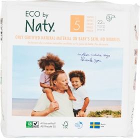 Бебешки еко пелени NATY NATURE BABYCARE 11-26 кг - 22 бр