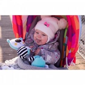 MOM'S CARE Мека играчка за количка с връзки Синьо мече