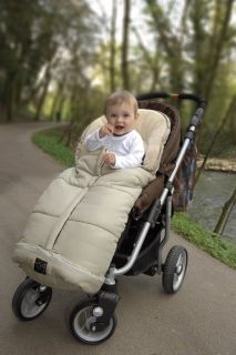 Универсално термо чувалче за бебешка количка KAISER Jooy light grey