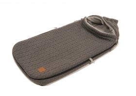 Чувалче за бебешка количка KAISER Knitty anthracite