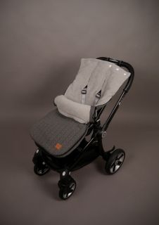 Чувалче за бебешка количка KAISER Knitty anthracite