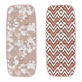 Lorelli Комбинирана количка Verso Beige&Brown LINES 2019