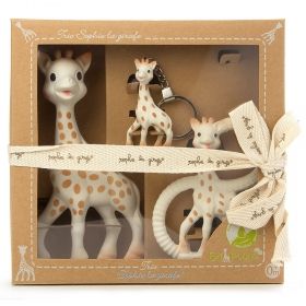 SophieGiraffe - Подаръчен комплект *Софи жирафчето*  трио
