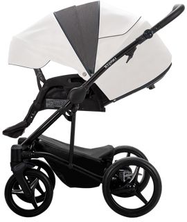 Bebetto  - Комбинирана бебешка количка Torino 2в1 white 01