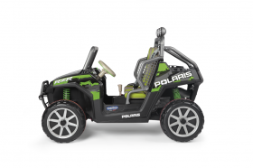 Peg Perego - Детски акумулаторен джип POLARIS RANGER RZR Green Shadow