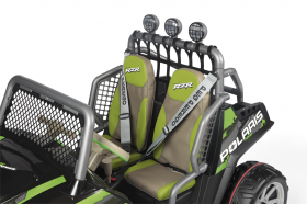 Peg Perego - Детски акумулаторен джип POLARIS RANGER RZR Green Shadow