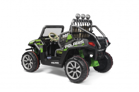 Peg Perego - Детски акумулаторен джип POLARIS RANGER RZR Green Shadow