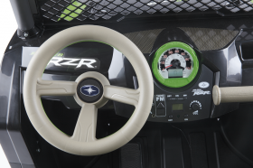 Peg Perego - Детски акумулаторен джип POLARIS RANGER RZR Green Shadow