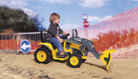 Peg Perego - Детски акумулаторен багер DEERE Construction Loader 12V 