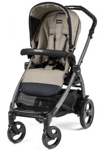 Peg Perego Комбинирана бебешка количка BOOK Completo Pop Up Luxe Ecru