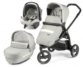 Бебешка количка 3в1 Peg Perego BOOK SCOUT Elite Modular Luxe Grey