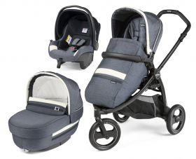 Peg Perego Бебешка количка 3в1 BOOK SCOUT Elite Modular Luxe Mirage