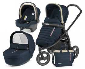 Peg Perego Бебешка количка 3в1 BOOK SCOUT Elite Modular Breeze Blue