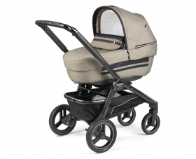 Peg Perego Бебешка количка 3в1 Team Elite SL Modular Luxe Ecru