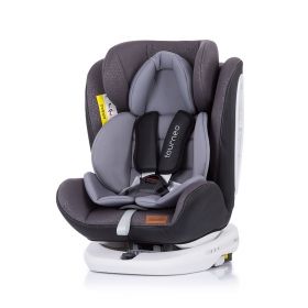 Chipolino - Стол за кола Турнео 360ᵒ ISOFIX - графит