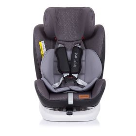 Chipolino - Стол за кола Турнео 360ᵒ ISOFIX - графит
