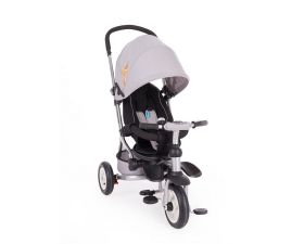Kikka Boo - Детска триколка Vetta Phoenix Grey Melange Air wheels