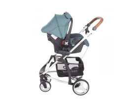 Kikka Boo Бебешка количка Madrid 3 в 1 Green Melange