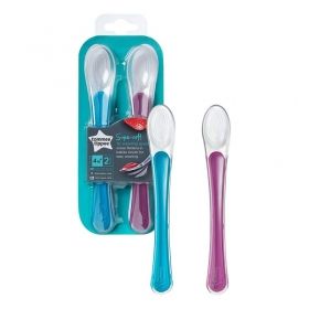 TOMMEE TIPPEE Комплект лъжици EXPLORA със мек връх 4м+