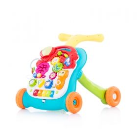 Chipolino Музикална играчка на колела 2 в 1 "Мулти" зелена