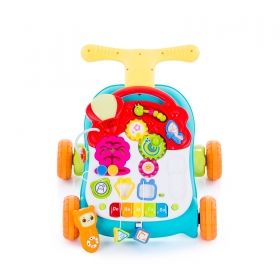 Chipolino Музикална играчка на колела 2 в 1 "Мулти" зелена