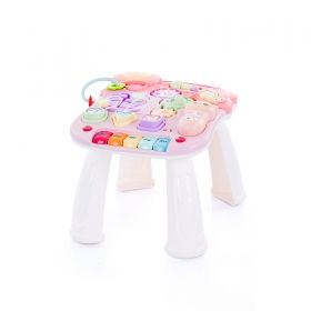 Chipolino Музикална играчка на колела 2 в 1 "Мулти" розова