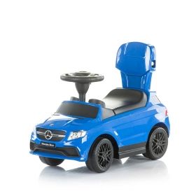 Chipolino MERCEDES AMG GLE63 AMG кола за яздене с дръжка Синя 