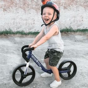 Smart Trike - Сгъваемо детско колело за балансиране - синьо
