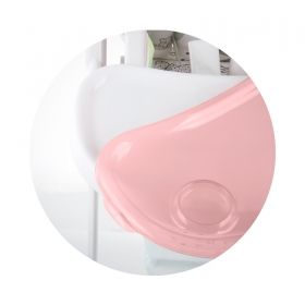 Chipolino детско столче за хранене Master Chef peony pink