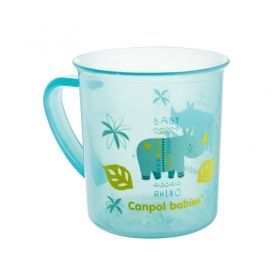 Canpol - Чаша с дръжка 220 мл. 12м+ - синя