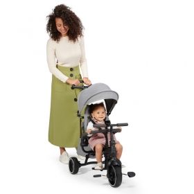 KinderKraft триколка Jazz 4в1 сива