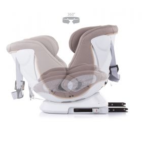 Chipolino - Стол за кола  Rotix 360ᵒ ISOFIX - latte
