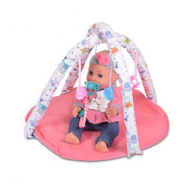 Moni - Комплект от кукла 36см и сет за игра 18 в 1