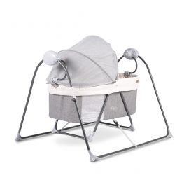 Cangaroo - Бебешка люлка 2 в 1 Aliya Grey