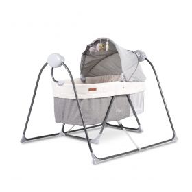 Cangaroo - Бебешка люлка 2 в 1 Aliya Grey