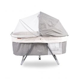 Cangaroo - Бебешка люлка 2 в 1 Aliya Grey