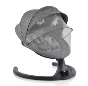 Cangaroo Бебешка люлка iSwing Dark Grey