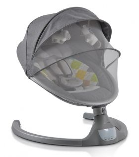 Cangaroo Бебешка люлка iSwing Light Grey