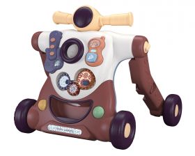 Kikka Boo Музикален уолкър за прохождане 4в1 Robo Beige