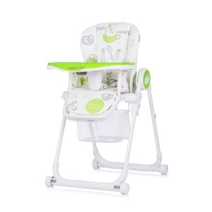 Chipolino детско столче за хранене Master Chef lime