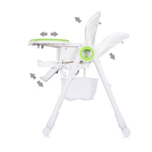 Chipolino детско столче за хранене Master Chef lime