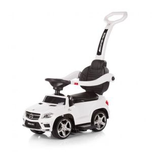 Chipolino - Кола с дръжка и сенник Mercedes GL63  AMG бяла