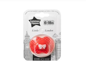 TOMMEE TIPPEE Силиконова залъгалка Little London 6-18